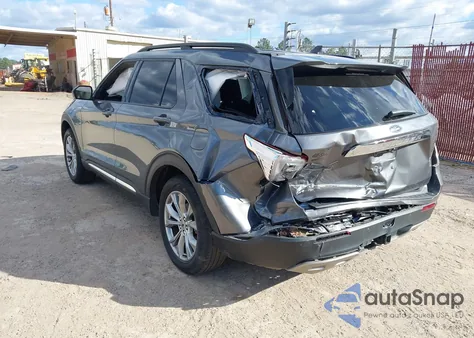 2022 Ford Explorer Xlt из США, поврежденный, VIN 1FMSK7DH1NGC43175